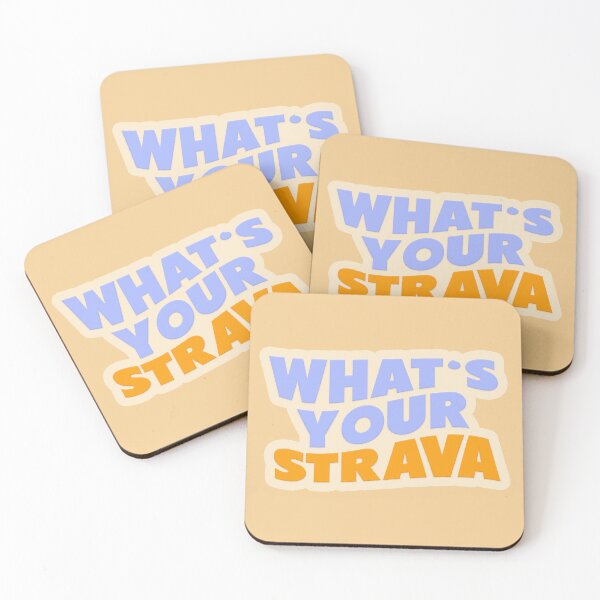 Item preview, What's Your Strava pickup line sticker  designed and sold by biancallorin.