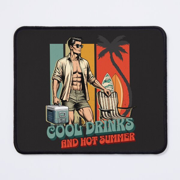 Item preview, Cool Drinks and Hot Summer designed and sold by TaiyoDigital36.
