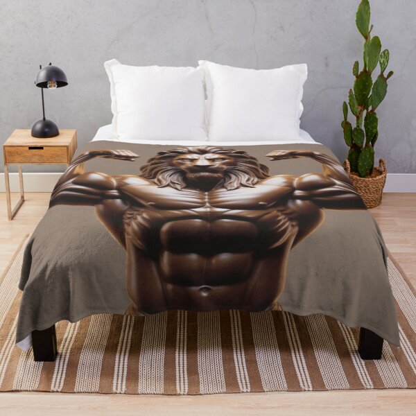 Item preview, Lion Bodybuilder designed and sold by PierreAlbijanic.
