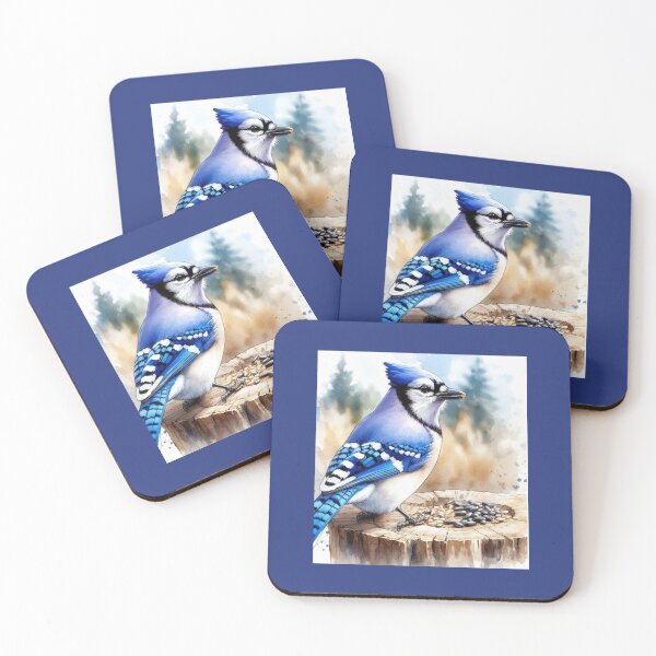 Item preview, Morning Bluejay designed and sold by ArtfulSoules.