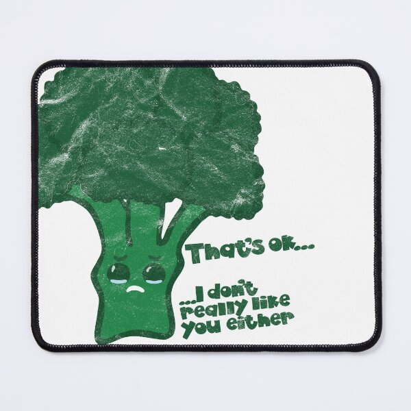 Item preview, Sad Broccoli - Funny Cartoon designed and sold by abramichellemorris.