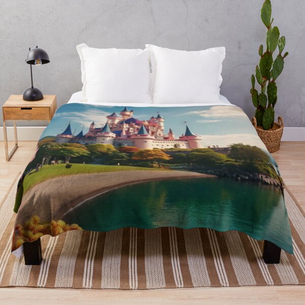 Item preview, Castle by the Enchanted Lake designed and sold by BlareBlare.