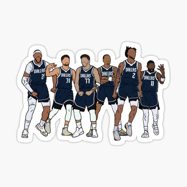 Item preview, Gafford, Klay, Luka, PJ, Lively & Kyrie designed and sold by RatTrapTees.