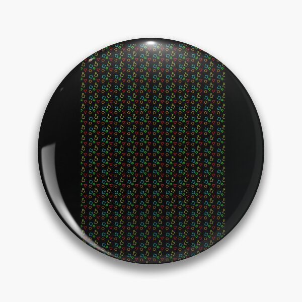 Item preview, Retro arcade pattern design  designed and sold by inkflair2.