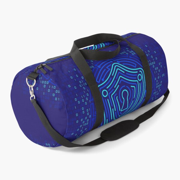 Item preview, cyber security binary shield designed and sold by NiamLab.