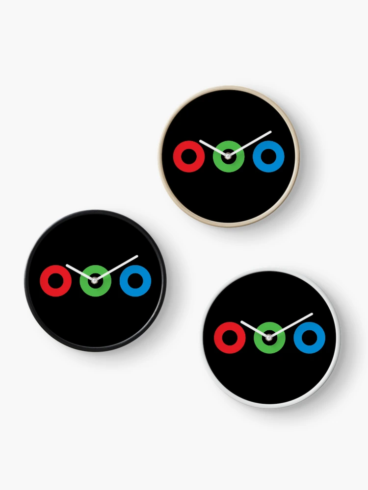 Thumbnail 3 of 4, Clock, Component Video Inputs designed and sold by avperth.