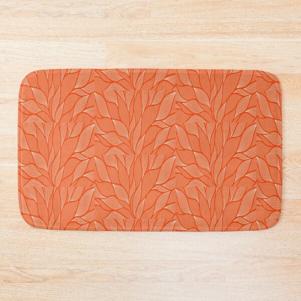 Item preview, Orange leaf pattern designed and sold by Chirayu1111.