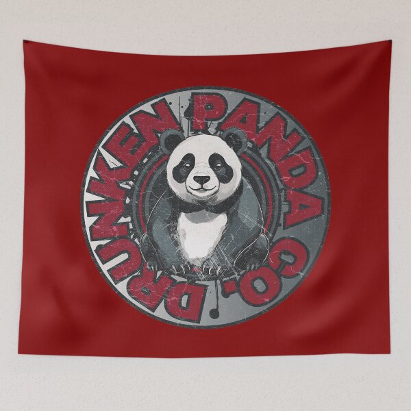 Item preview, Drunken Panda Co. designed and sold by pUNKnown.