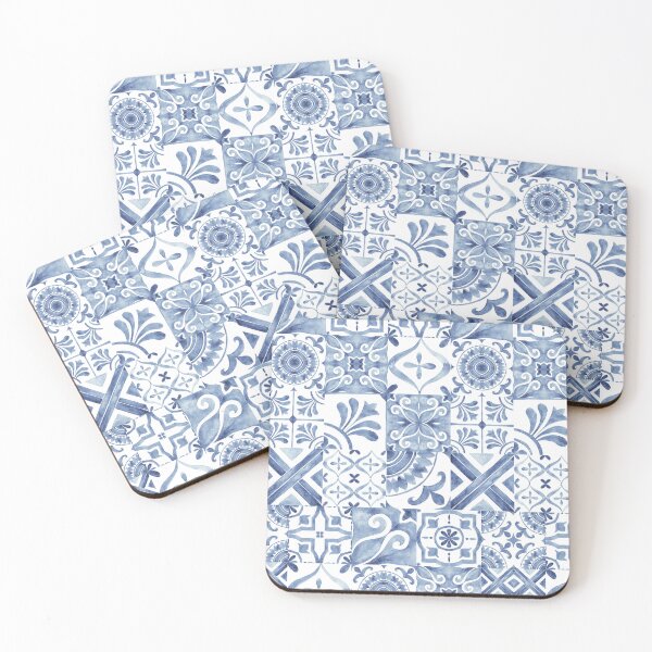 Item preview, Aesthetic Blue Mosaic  designed and sold by Sabrina  Enriquez.