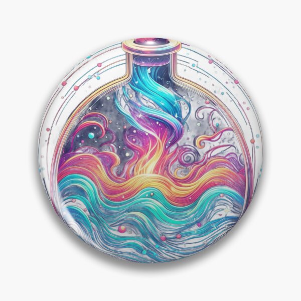 Item preview, Water Galaxy In Potion designed and sold by We-Ai-Art.