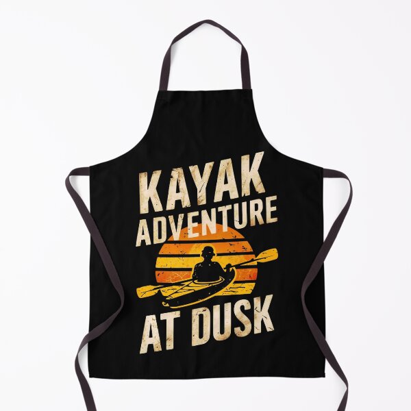 Item preview, Orange and Black Sunset Kayak Adventure: A Tranquil Escape designed and sold by SplashTastic.