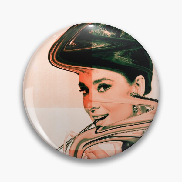 Artikelvorschau, Audrey Hepburn Farbpop 1 entworfen und verkauft von WhimsyWants.