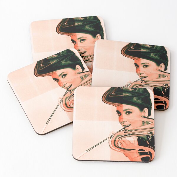 Item preview, Audrey Hepburn Color Pop 1 designed and sold by WhimsyWants.