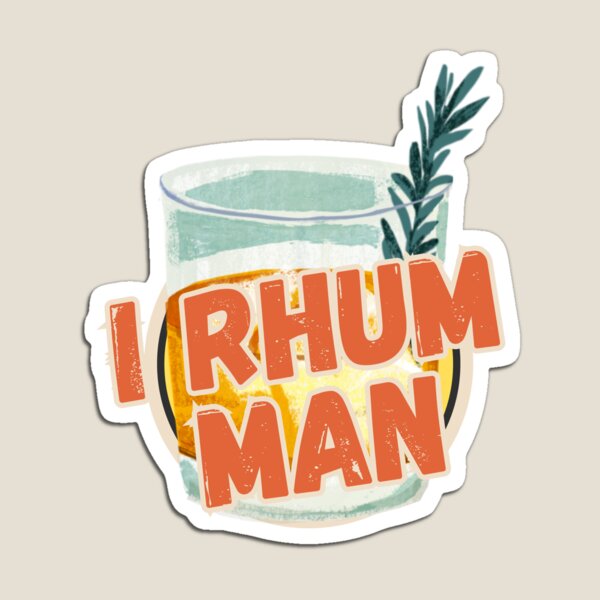 Item preview, I RUM MAN designed and sold by lebarbu.