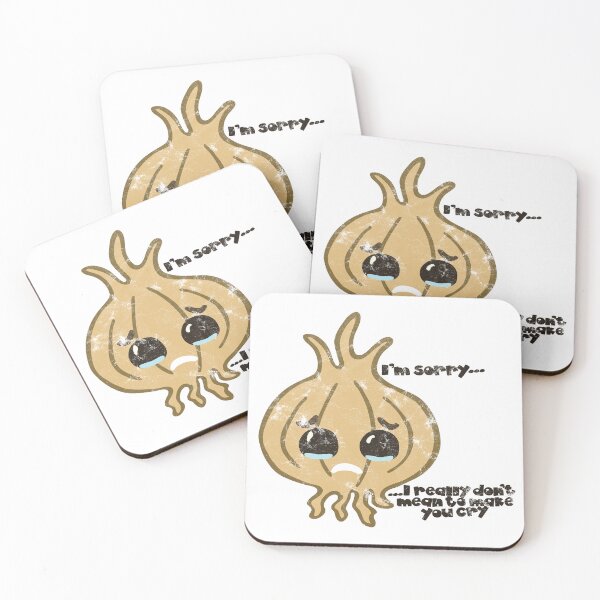 Item preview, Cute and Funny Apologetic Onion designed and sold by abramichellemorris.