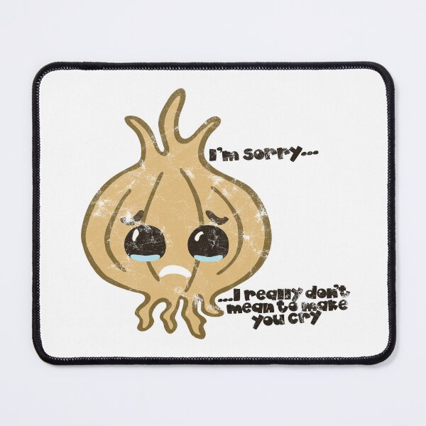 Item preview, Cute and Funny Apologetic Onion designed and sold by abramichellemorris.