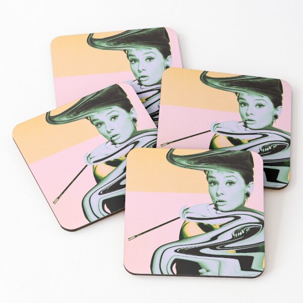 Item preview, Audrey Hepburn Color Pop 2 designed and sold by WhimsyWants.
