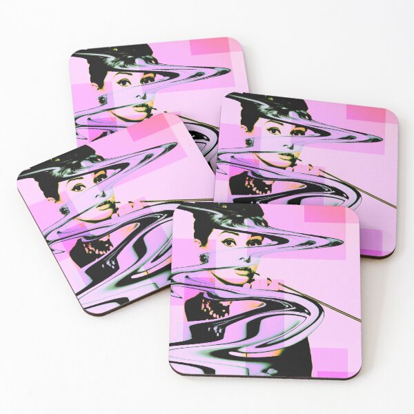 Item preview, Audrey Hepburn Color Pop 3 designed and sold by WhimsyWants.