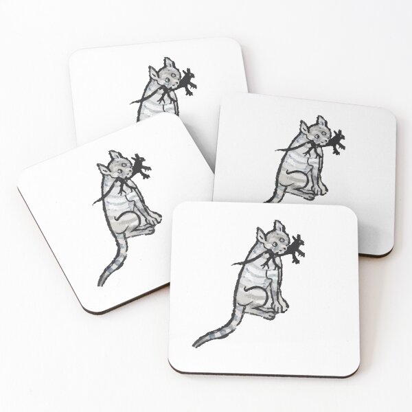 Item preview, Cat cathing a rat designed and sold by Asotshop.