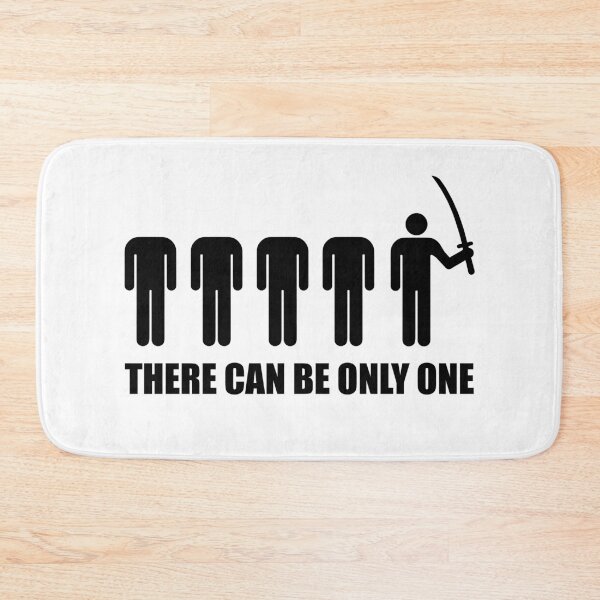 Item preview, Highlander There Can Be Only One Bumper designed and sold by klaro45.