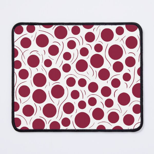 Item preview, Burgundy Circles and lines pattern designed and sold by Pixevol.
