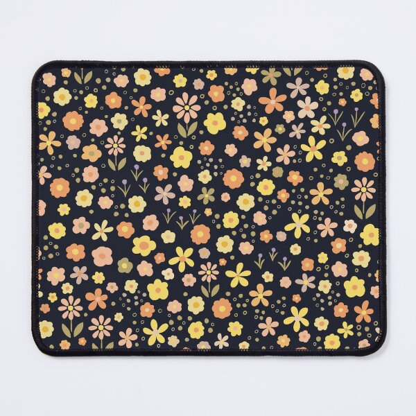 Item preview, Cute Ditzy Floral on Indigo Blue designed and sold by KizzyW.