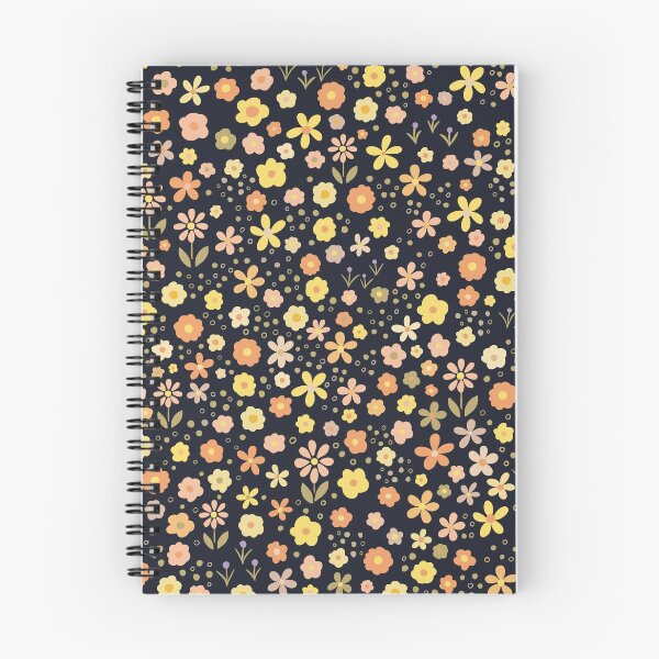 Item preview, Cute Ditzy Floral on Indigo Blue designed and sold by KizzyW.