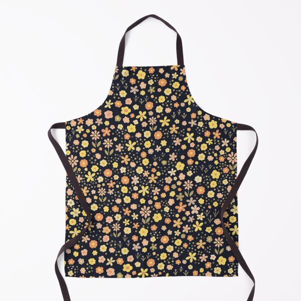 Item preview, Cute Ditzy Floral on Indigo Blue designed and sold by KizzyW.