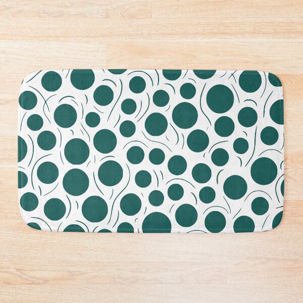 Item preview, Jungle Green Circles and lines pattern designed and sold by Pixevol.