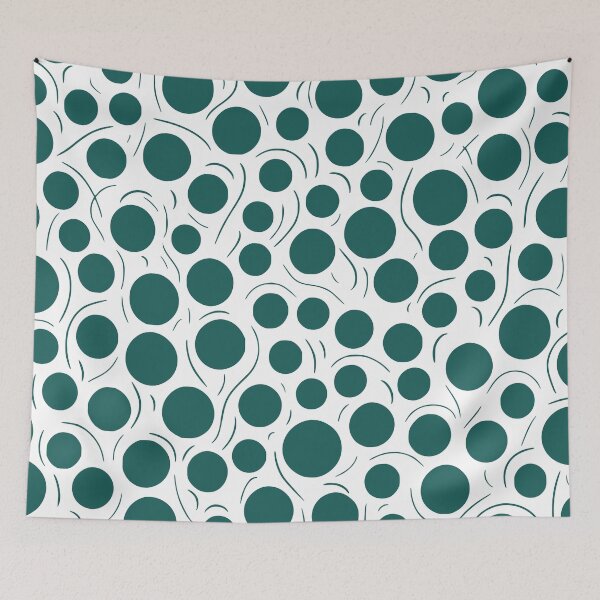 Item preview, Jungle Green Circles and lines pattern designed and sold by Pixevol.
