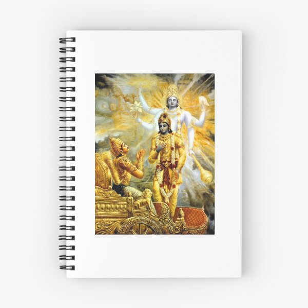 Item preview, Arjun praying to Krishna Mahabharat designed and sold by royrahul.