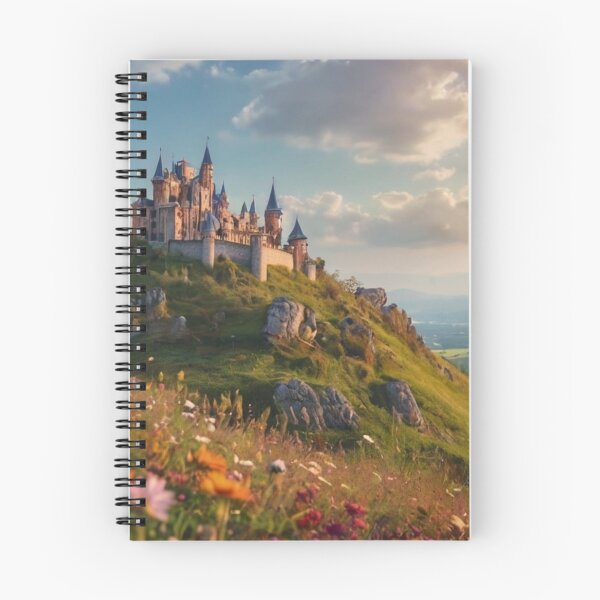 Item preview, Ancient Enchanted Hilltop Castle designed and sold by BlareBlare.