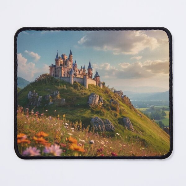 Item preview, Ancient Enchanted Hilltop Castle designed and sold by BlareBlare.