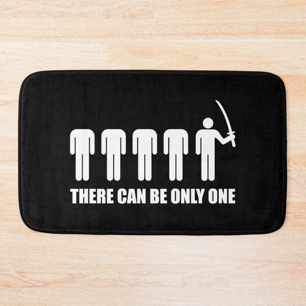 Item preview, There Can Be Only One Highlander Bumper designed and sold by klaro45.