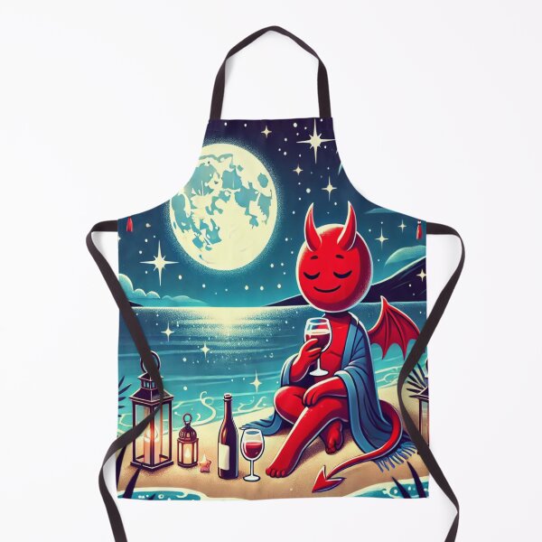 Item preview, Moonlit Bliss: Devil's Night on the Beach designed and sold by anhemorda.
