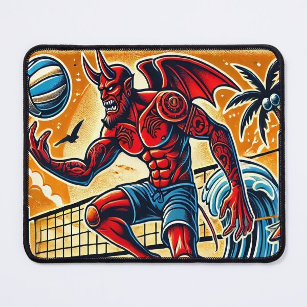 Item preview, Demon Volleyball: Fierce Game at the Beach	 designed and sold by anhemorda.
