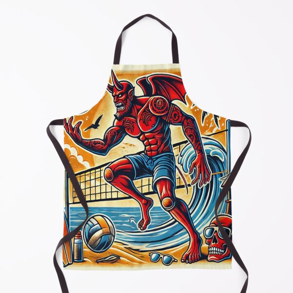 Item preview, Demon Volleyball: Fierce Game at the Beach designed and sold by anhemorda.