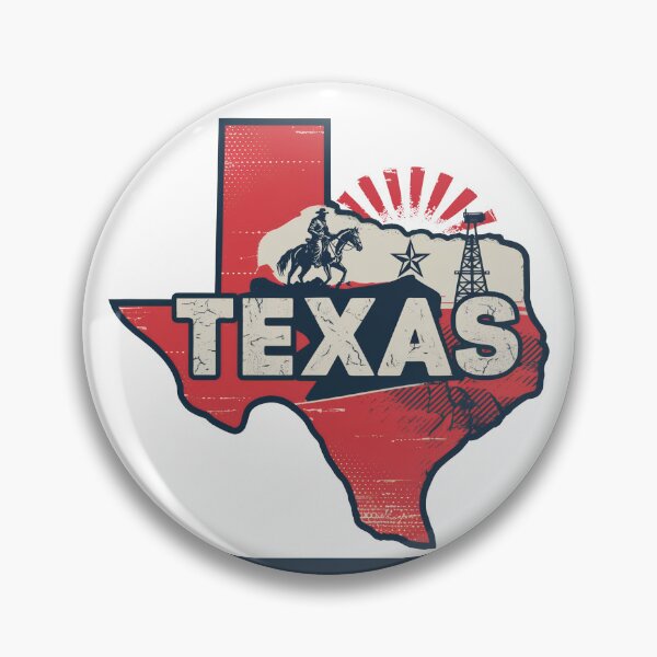 Item preview, USA State Maps Retro Travel Style TEXAS designed and sold by IBTees.