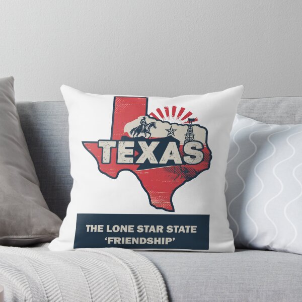 Item preview, USA State Maps Retro Travel Style TEXAS designed and sold by IBTees.