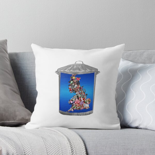 Item preview, The World is a Rubbish Bin designed and sold by Sandra Willis.