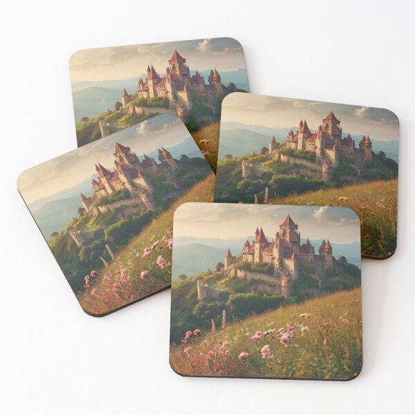 Item preview, Mystical Hilltop Fortress of the Mountains designed and sold by BlareBlare.