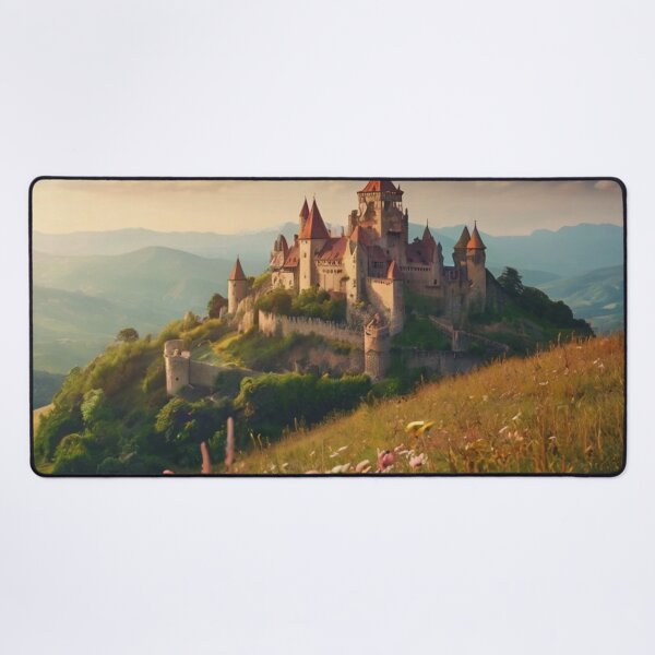 Item preview, Mystical Hilltop Fortress of the Mountains designed and sold by BlareBlare.