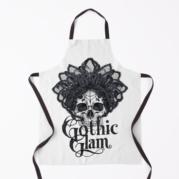 Artikelvorschau, Schwarz-weißer Gothic-Glamour: Ein Fleck dunkler Schönheit entworfen und verkauft von SplashTastic.