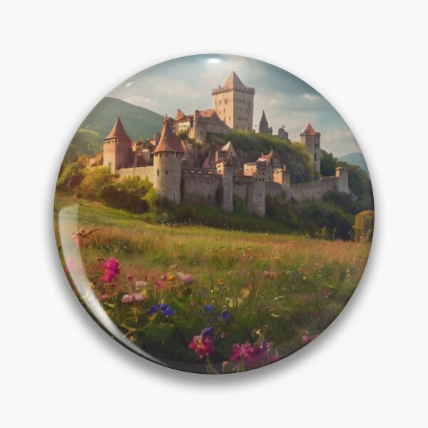 Item preview, Enchanted Castle in the Mountain Highlands designed and sold by BlareBlare.