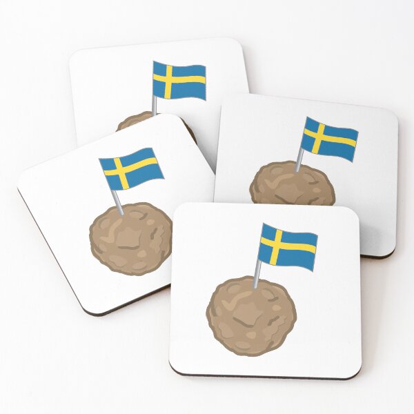 Item preview, ikea swedish meatballs sweden meme Sverige söt klistermärke designed and sold by ShopMaggieRose.