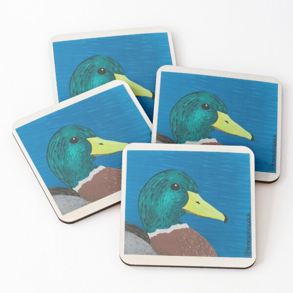 Item preview, hand painted mallard designed and sold by JeNeSaisQuack.