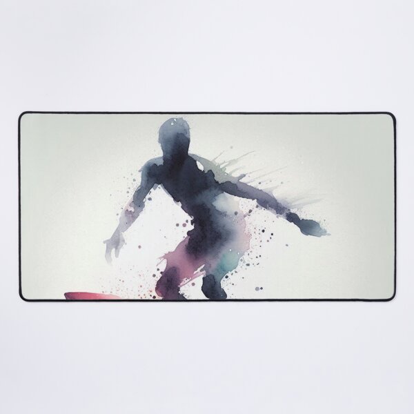 Item preview, Watercolor Surfer designed and sold by AiArtCreations1.