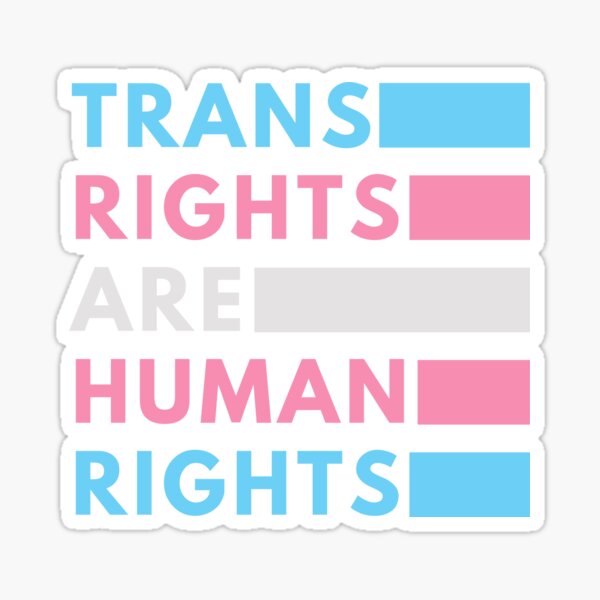 Item preview, Trans Rights Are Human Rights designed and sold by InclusivePrints.
