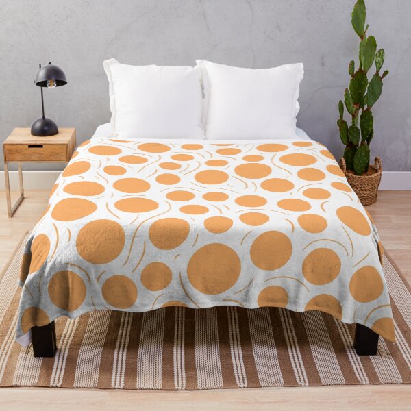 Item preview, Orange Circles and lines pattern designed and sold by Pixevol.
