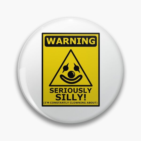 Item preview, OxyMORON - Seriously Silly Warning Sign designed and sold by aMIAzing.